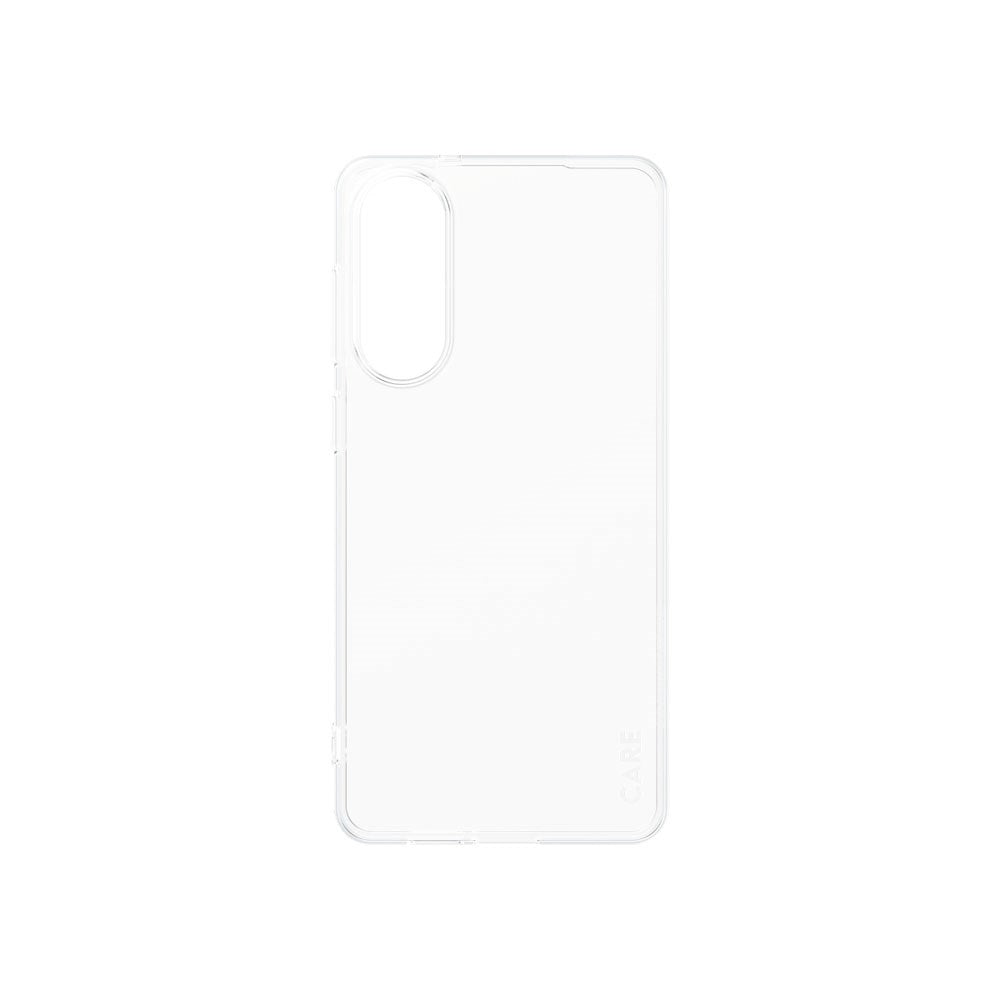 CARE by PanzerGlass Samsung Galaxy S25 Edge FASHION X-Ray Soft Basic Bagside Cover - Transparent