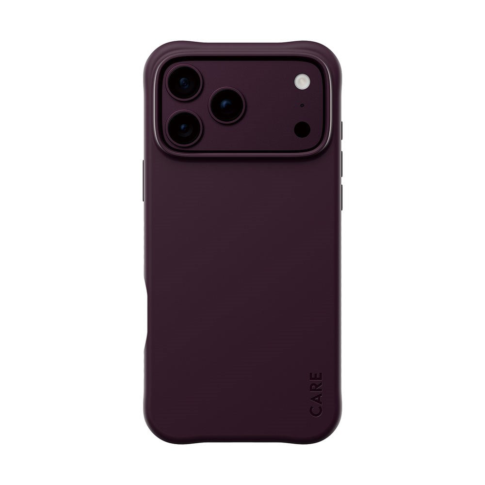iPhone 18 Pro Max / 17 Pro Max CARE by PanzerGlass Fashionable Samba Mobil Cover - MagSafe Kompatibel - Dark Cherry