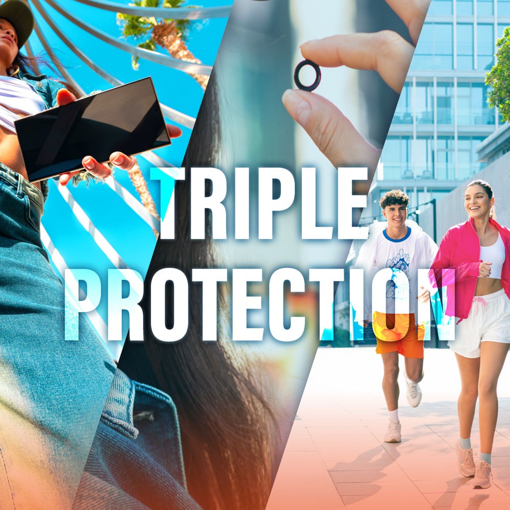 CARE By PanzerGlass iPhone 16e 3-i-1 FLAGSHIP MagSafe Bundle - Skjermbeskytter (UWF) / Bakdeksel / Kamerabeskyttelse - Gjennomsiktig / Hvit