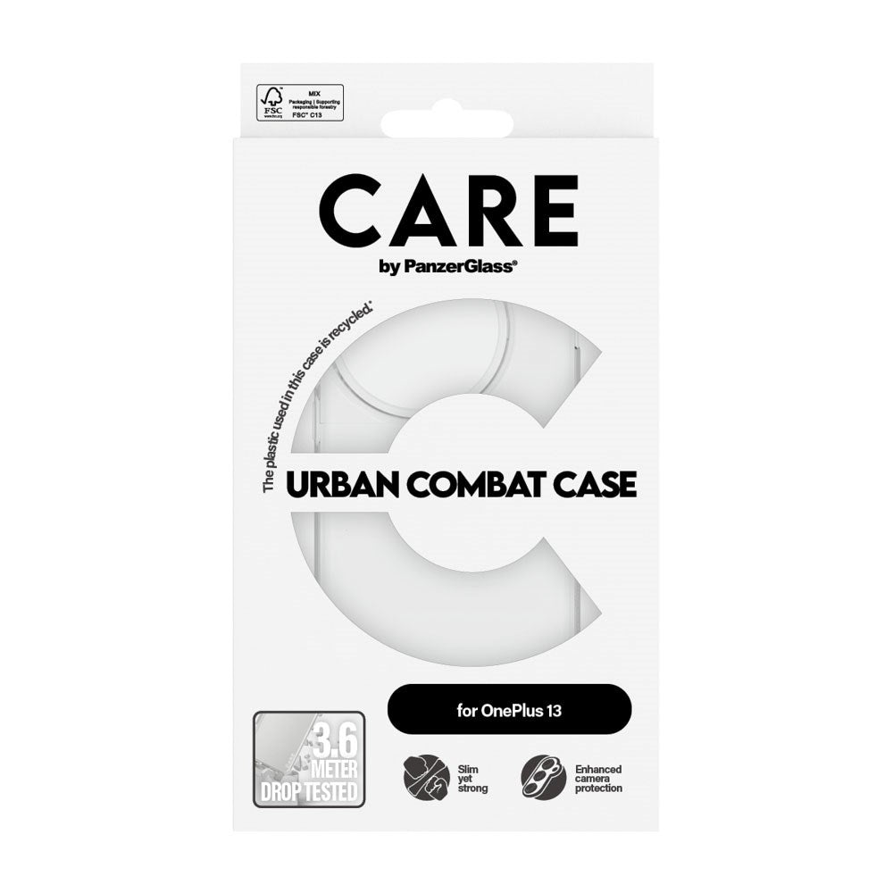 CARE by PanzerGlass OnePlus 13 FASHION X-Ray Soft Basic Bakdeksel - Gjennomsiktig