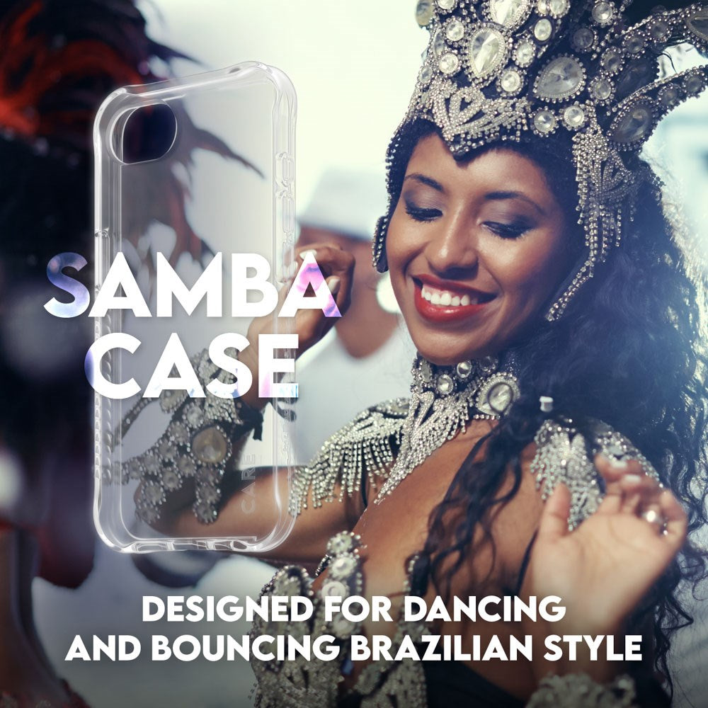 iPhone 16e CARE by PanzerGlass Fashionable Samba Cover - Gennemsigtig