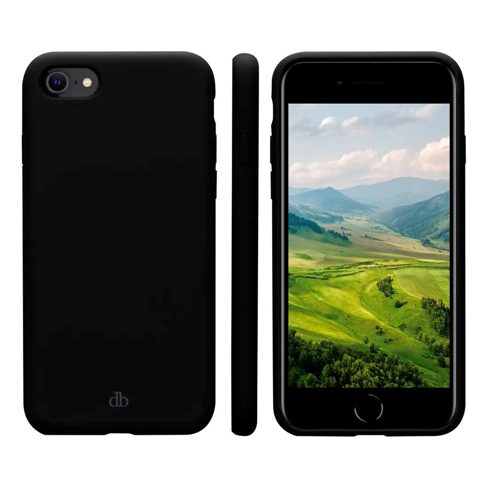 iPhone SE/8/7 dbramante1928 Costa Rica Bagside Cover - 100% Genbrugsplastik - Night Black