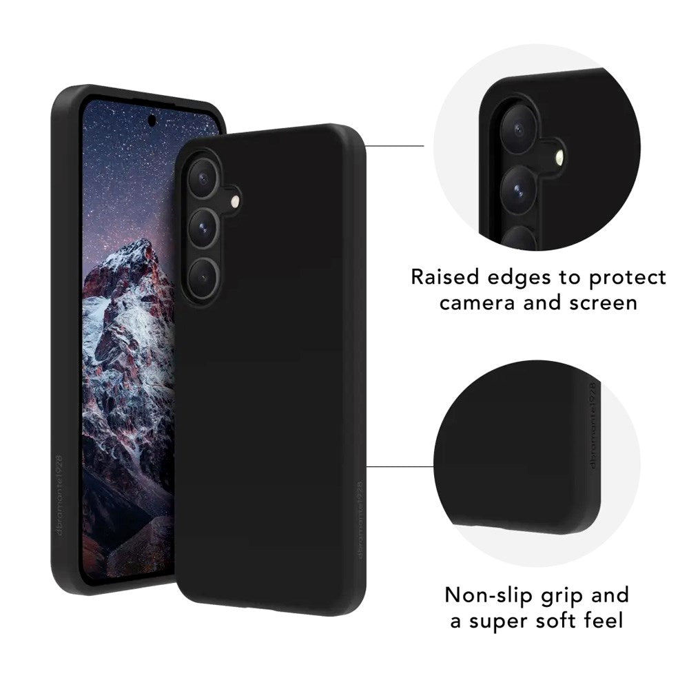 Samsung Galaxy S24+ dbramante1928 Costa Rica Bagside Cover - 100% Genbrugsplastik - Night Black