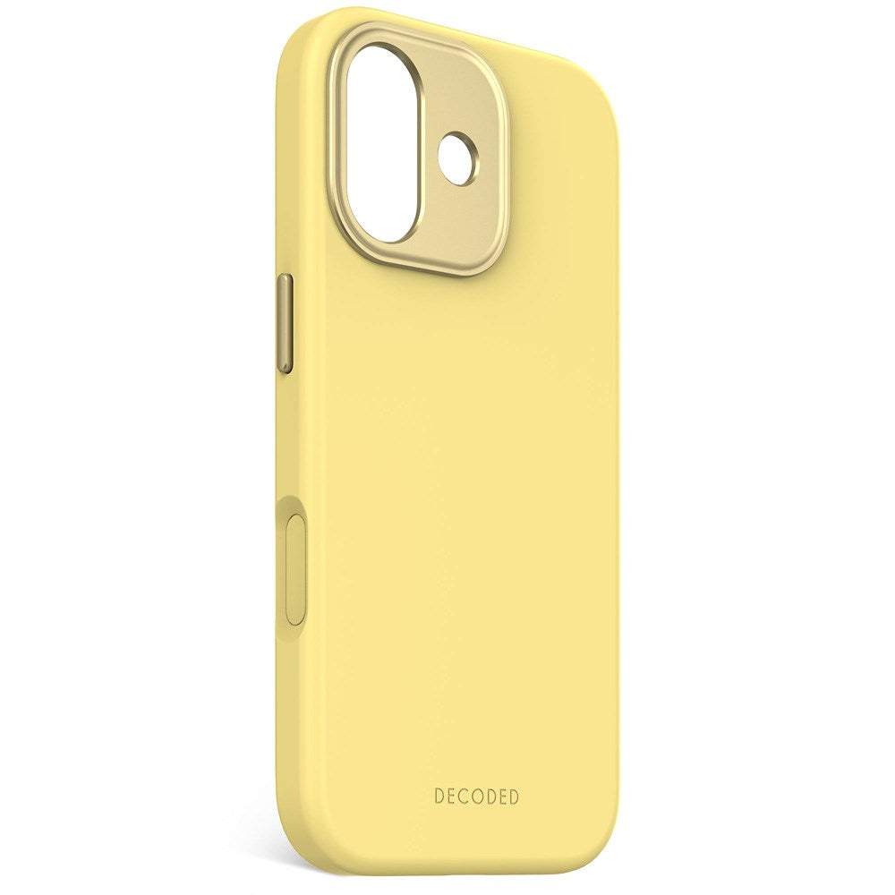 iPhone 17 - Decoded Silikone Cover - MagSafe Kompatibel - Yuma Yellow