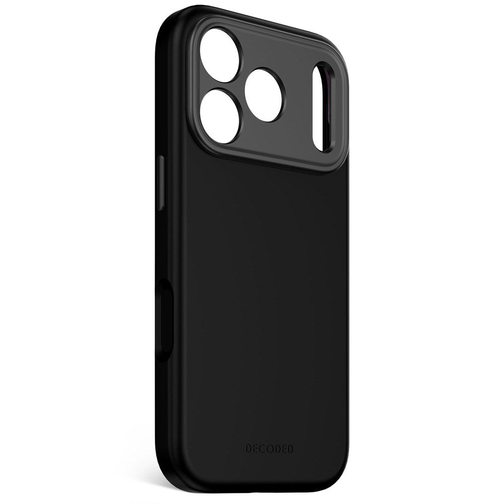 iPhone 17 Pro - Decoded Silikone Cover - MagSafe Kompatibel - Phantom Black
