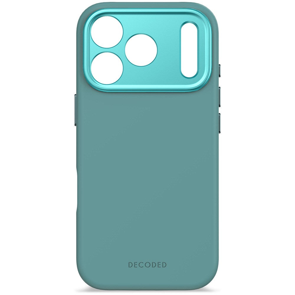 iPhone 17 Pro - Decoded Silikone Cover - MagSafe Kompatibel - Retro Blue