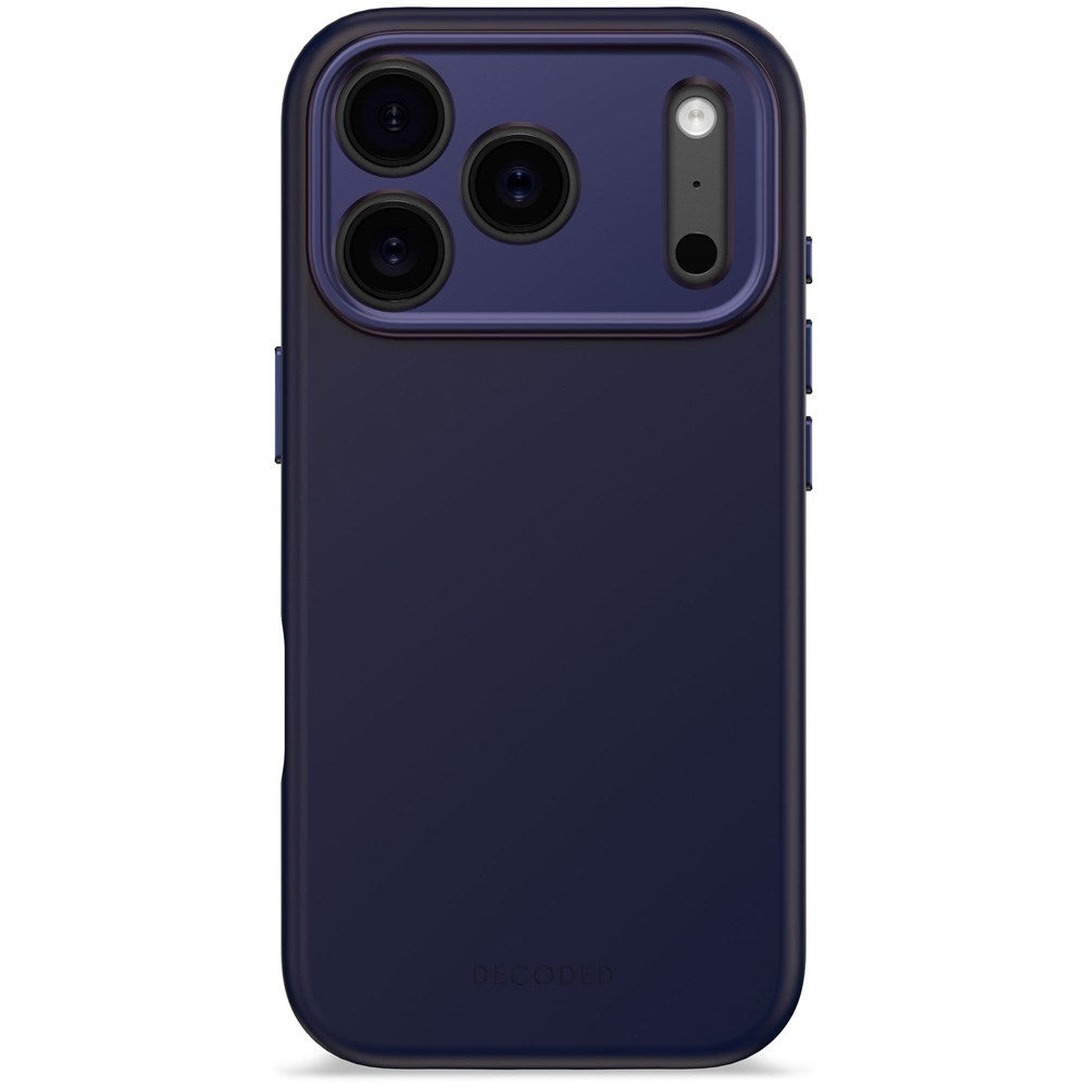 iPhone 17 Pro - Decoded Silikone Cover - MagSafe Kompatibel - True Navy