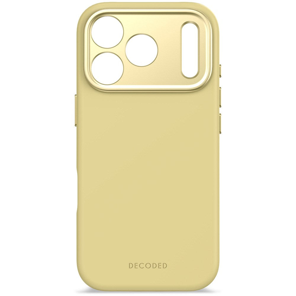 iPhone 17 Pro - Decoded Silikone Cover - MagSafe Kompatibel - Yuma Yellow