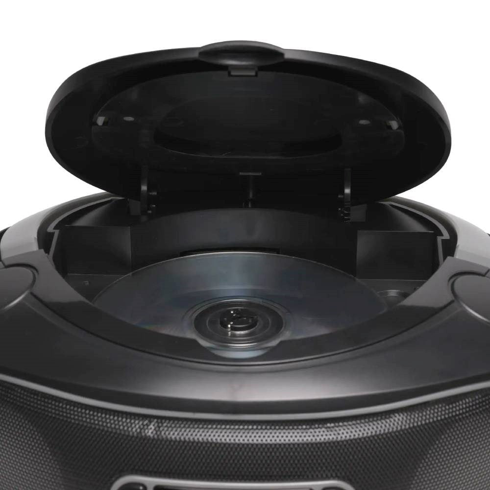 Denver TCL-212BTP Bluetooth Boombox m. CD Afspiller - Sort / Grå
