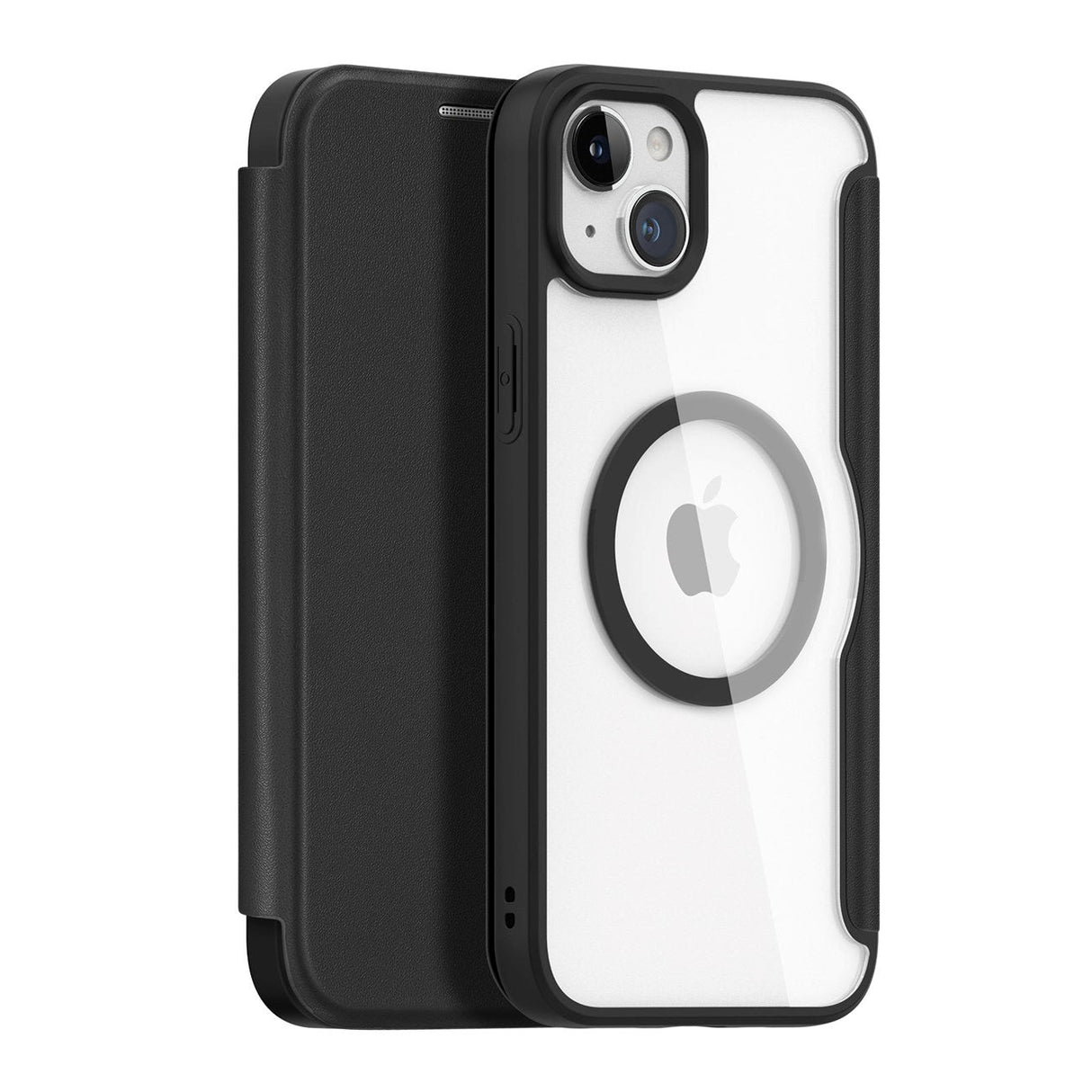 iPhone 15 Plus DUX DUCIS Skin X Pro Series Flip Cover - MagSafe-kompatibel - Svart