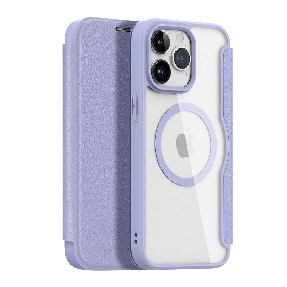 iPhone 15 Pro Max DUX DUCIS Skin X Pro Series Flip Cover - MagSafe-kompatibel - Lilla