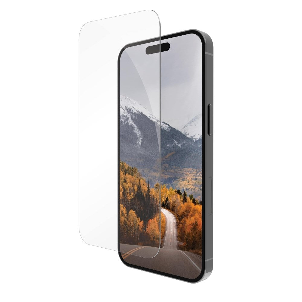 iPhone 14 Pro dbramante1928 Eco-Protect skjermbeskytter i glass m. Monteringsramme - Case Friendly - Gjennomsiktig