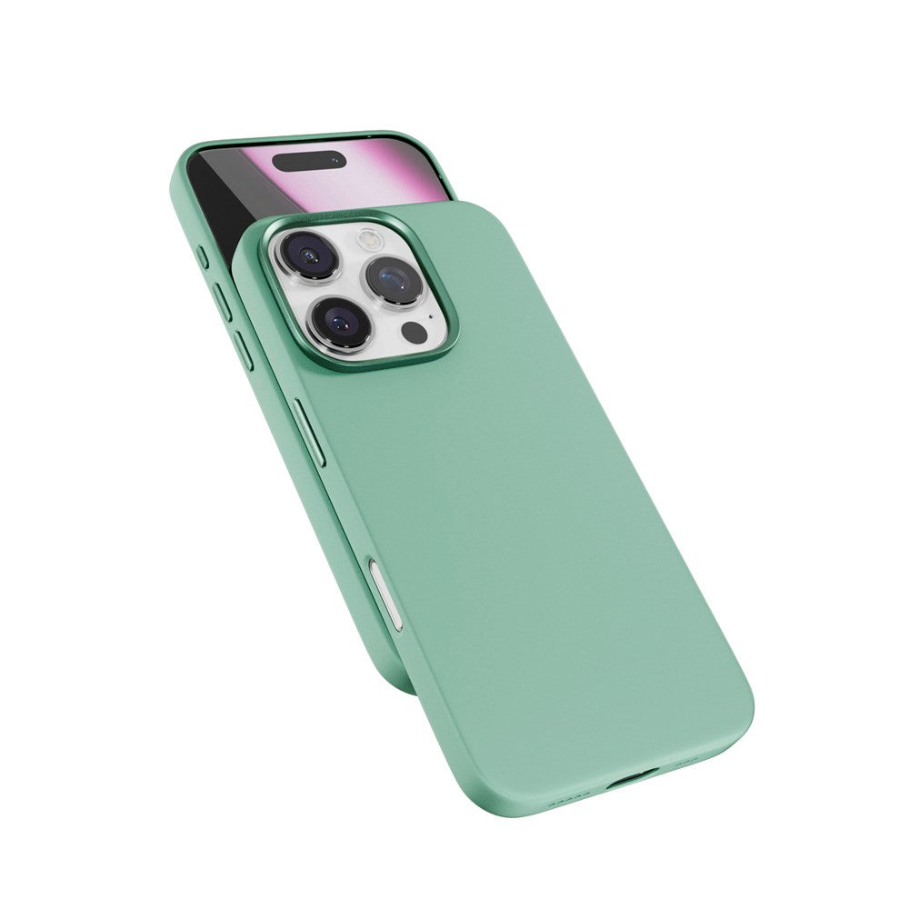 iPhone 16 Pro Max Epico Mag+ Silikone Bagside Cover - MagSafe Kompatibel - Pastel Turquoise