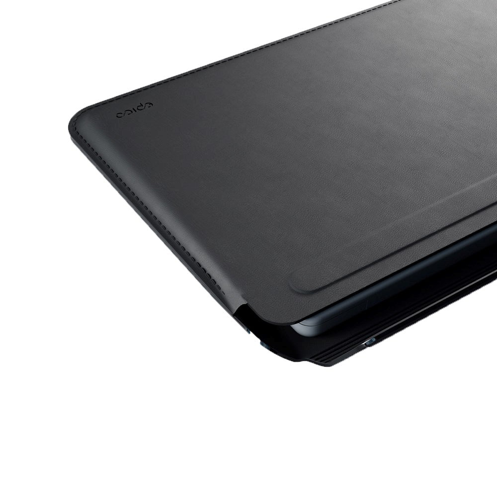 Epico Leather MacBook / Laptop-omslag 16" (360 x 250 mm) - Svart