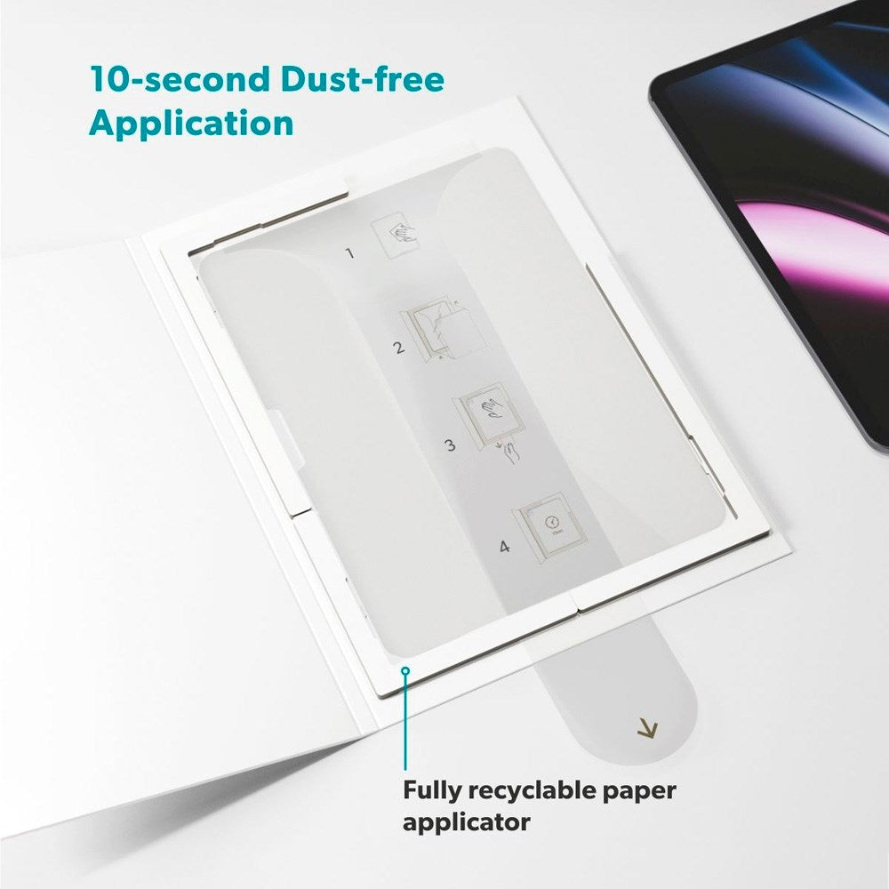 Epico iPad Mini (2024 / 2021) Skærmglas - Installationsramme - Gennemsigtig