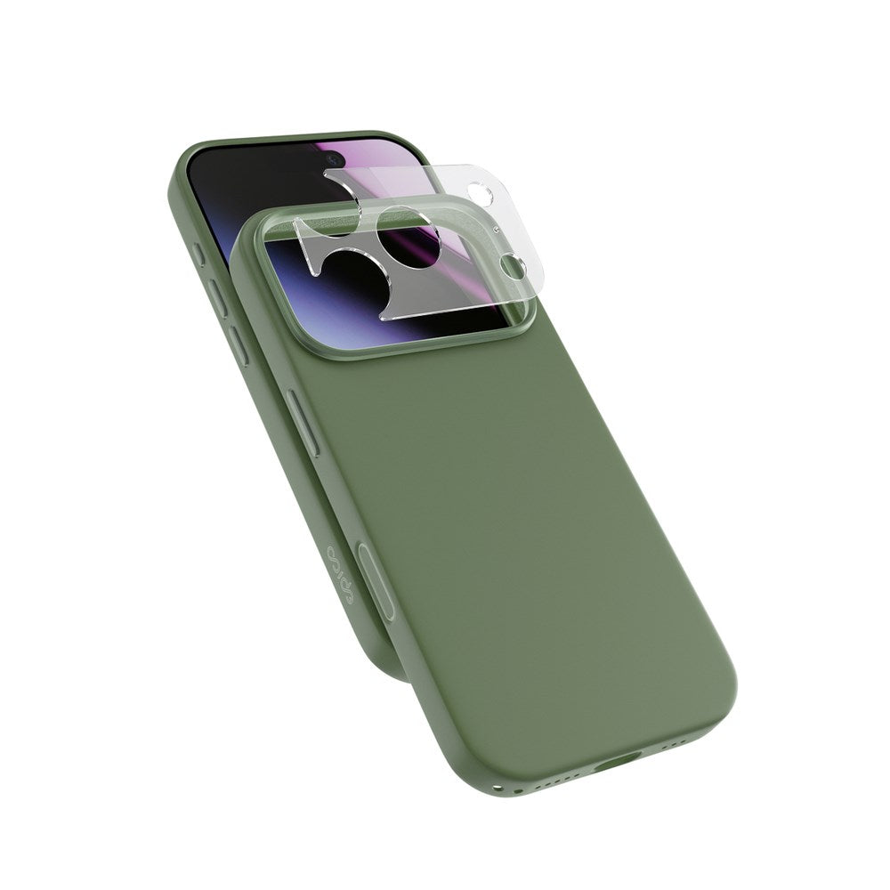 Epico iPhone 18 Pro / 17 Pro Pro Mag+ Mobil Cover inkl. Kamerabeskyttelse - MagSafe Kompatibel - Grøn