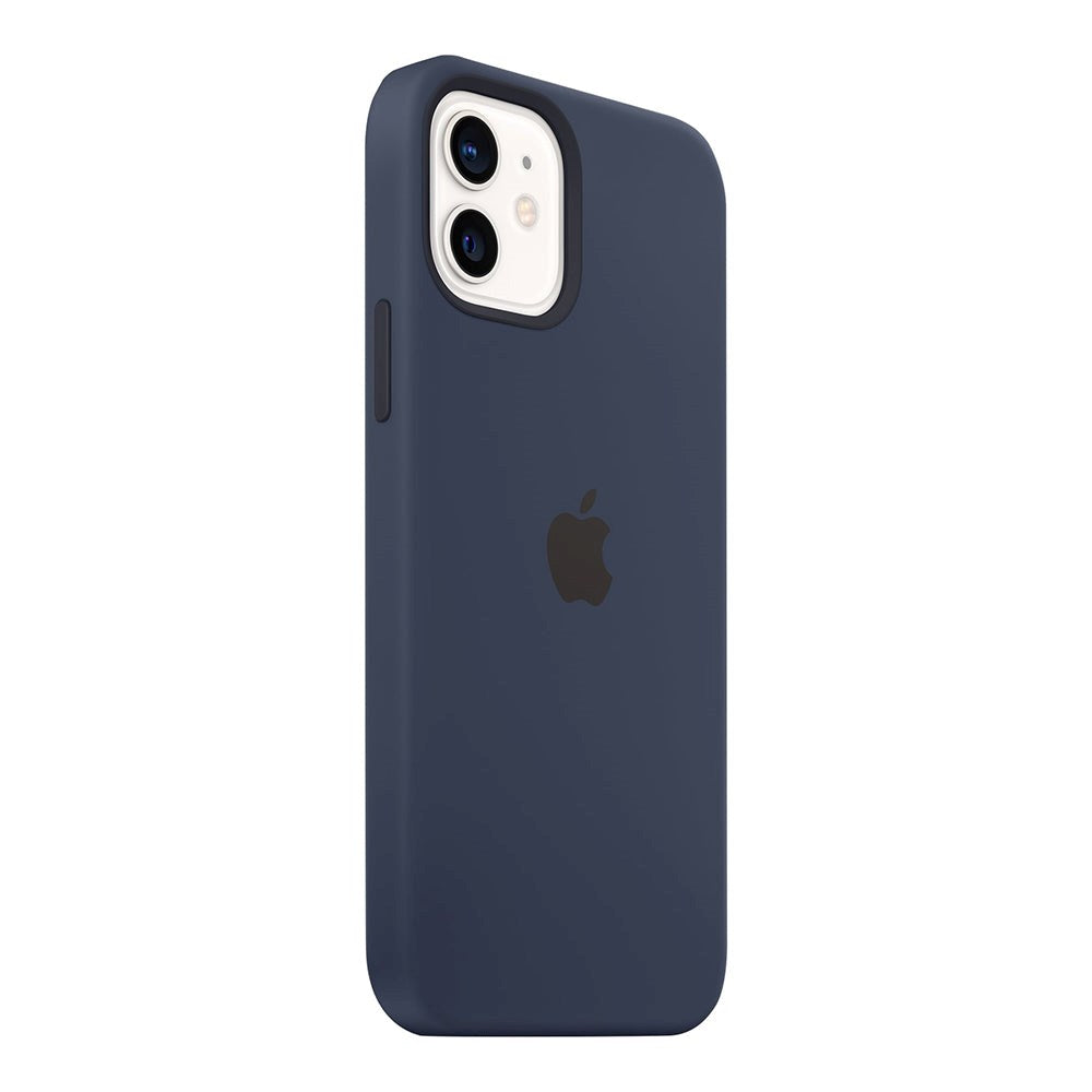 Original Apple iPhone 12 | 12 Pro Silikon MagSafe-deksel blå (MHL43ZM/A)