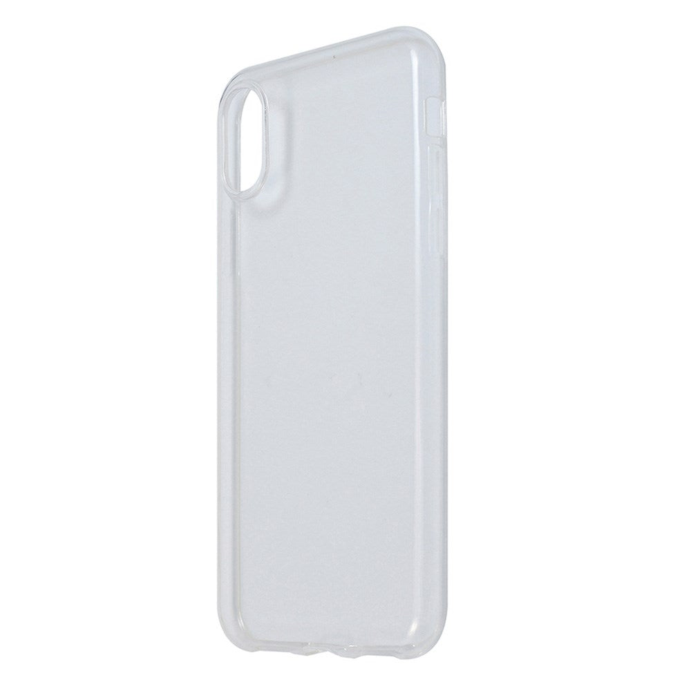 iPhone X / XS - GreenMind - Fleksibelt Plastik Cover - Gennemsigtig