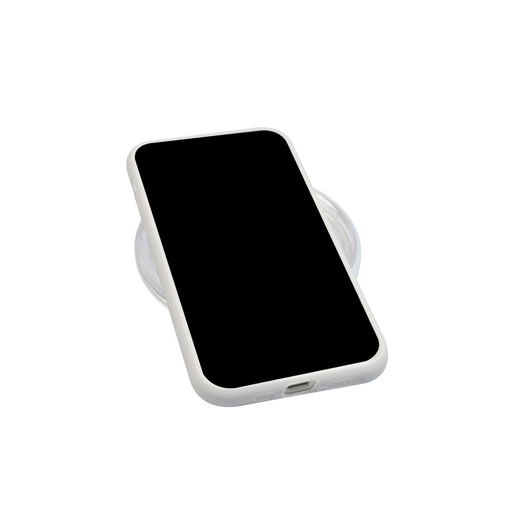 iPhone 11 - GreenMind - Foret silikonetui - Hvit