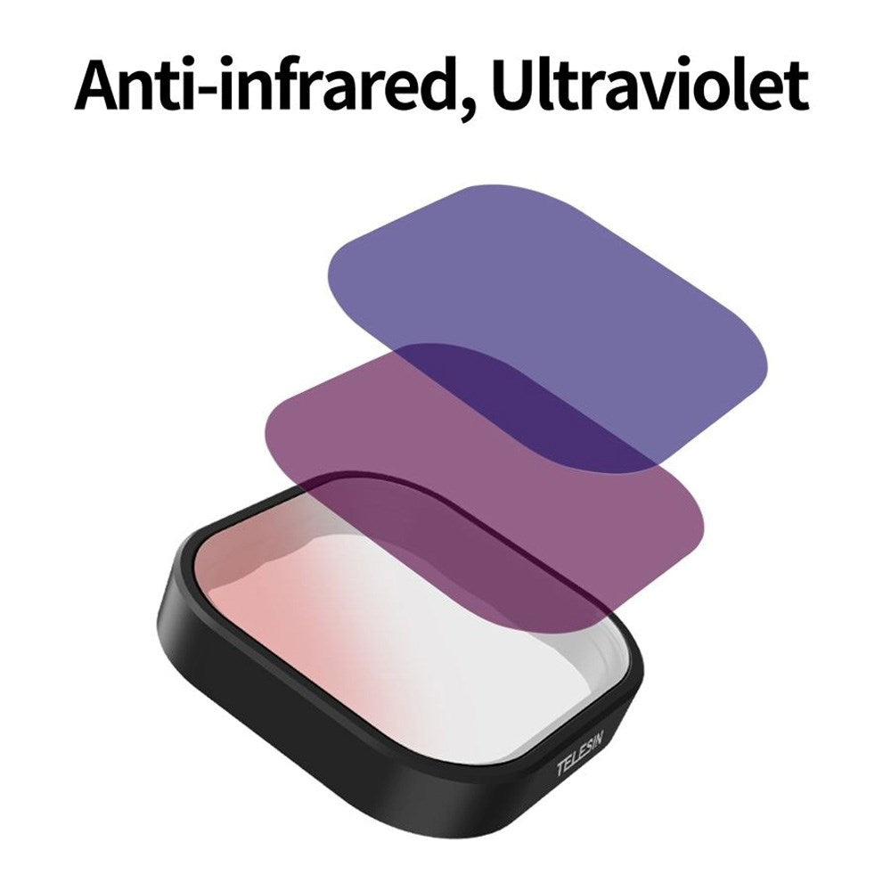 TELESIN ND8 / 16 / 32 Filter til Linse på GoPro Hero 9 / 10 / 11 / 12 / 11 Mini