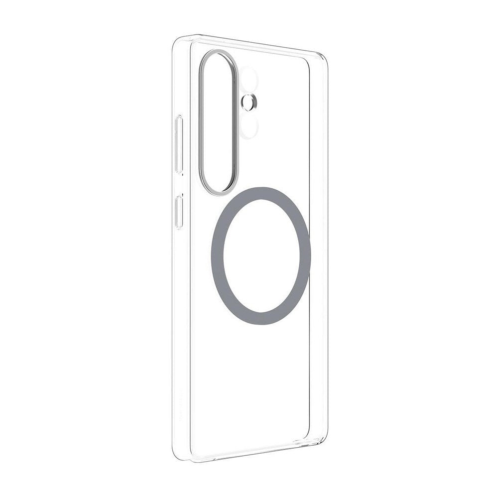 Originalt Samsung Galaxy S25 Ultra Magnet Deksel - Gjennomsiktig