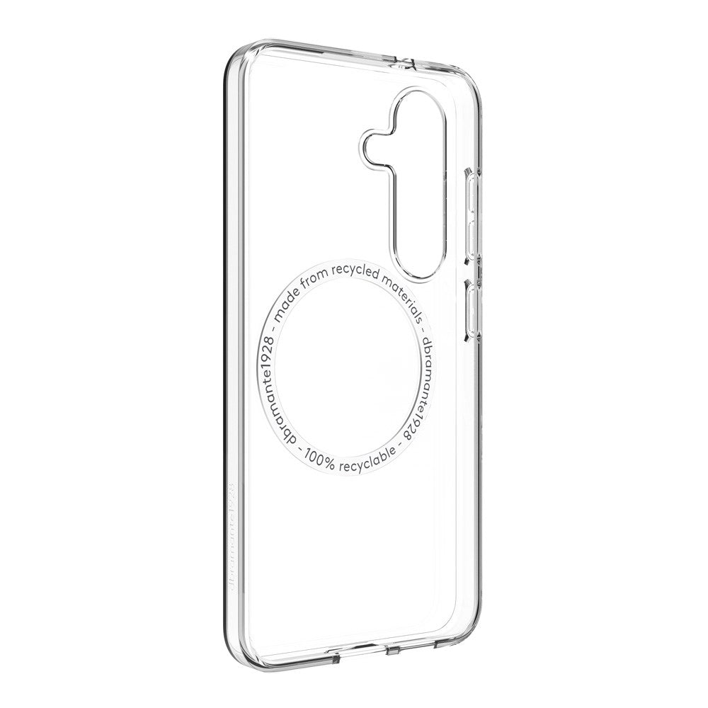 dbramante1928 Greenland Pro Qi2-deksel - Galaxy S25+ (Plus) - Gjennomsiktig