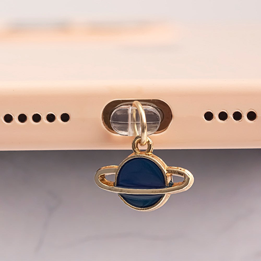 Støvdeksel - USB-C - Planet og krone