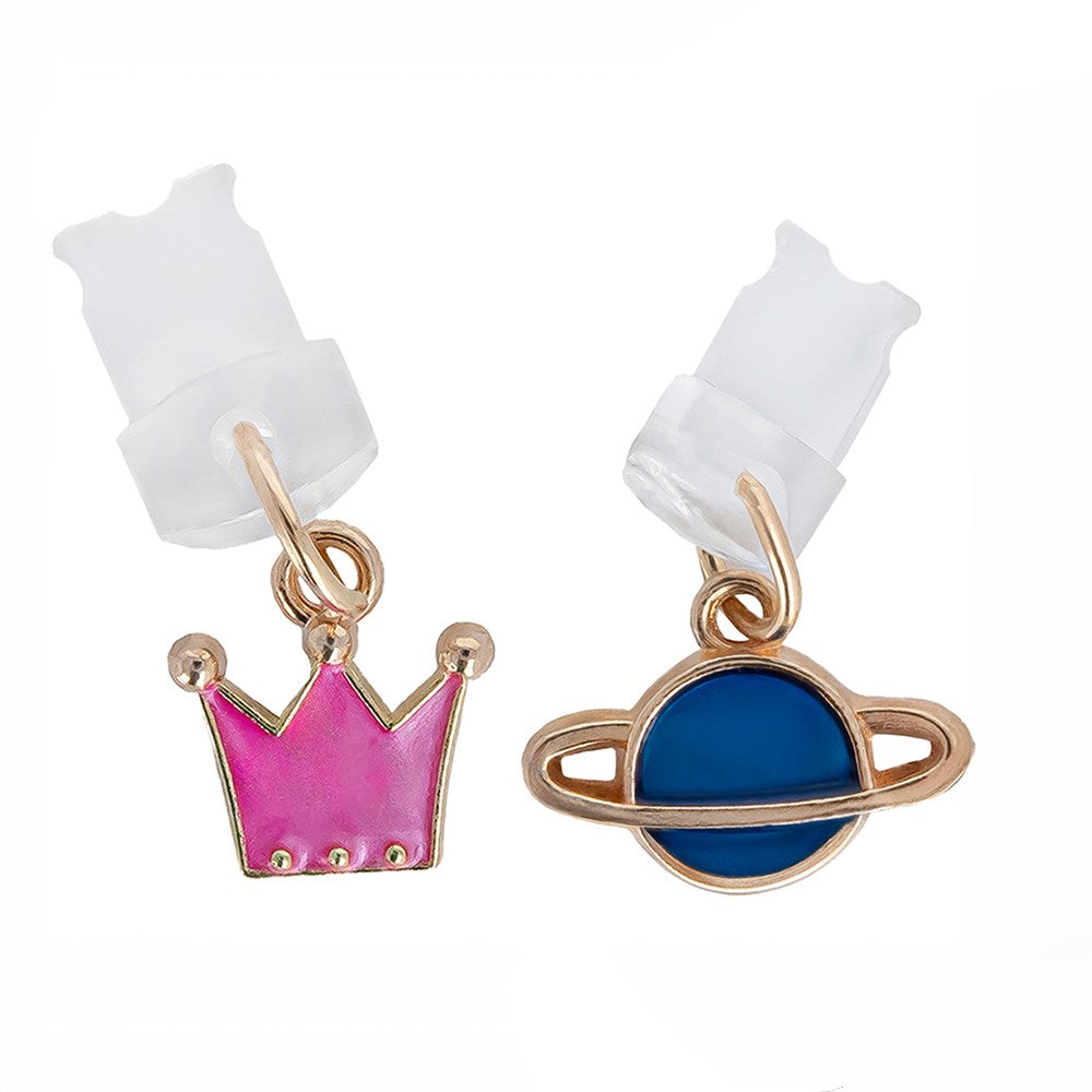 Støvdeksel - USB-C - Planet og krone