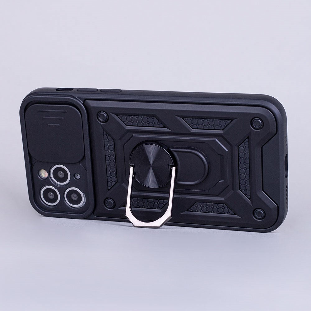 iPhone 17e / 16e TFO Defender Slide Håndværker Cover - Sort