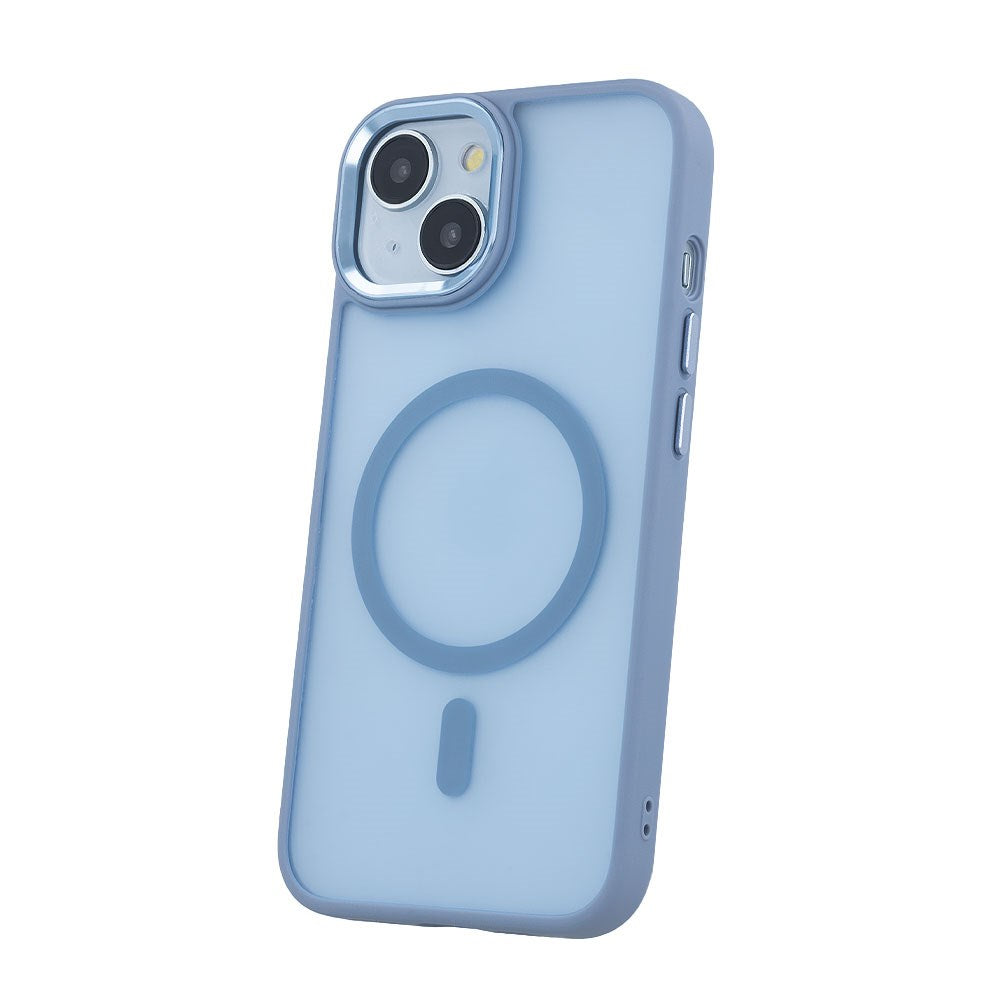 iPhone 17 Pro TFO Frozen Hybrid Bagside Cover - MagSafe Kompatibel - Blå