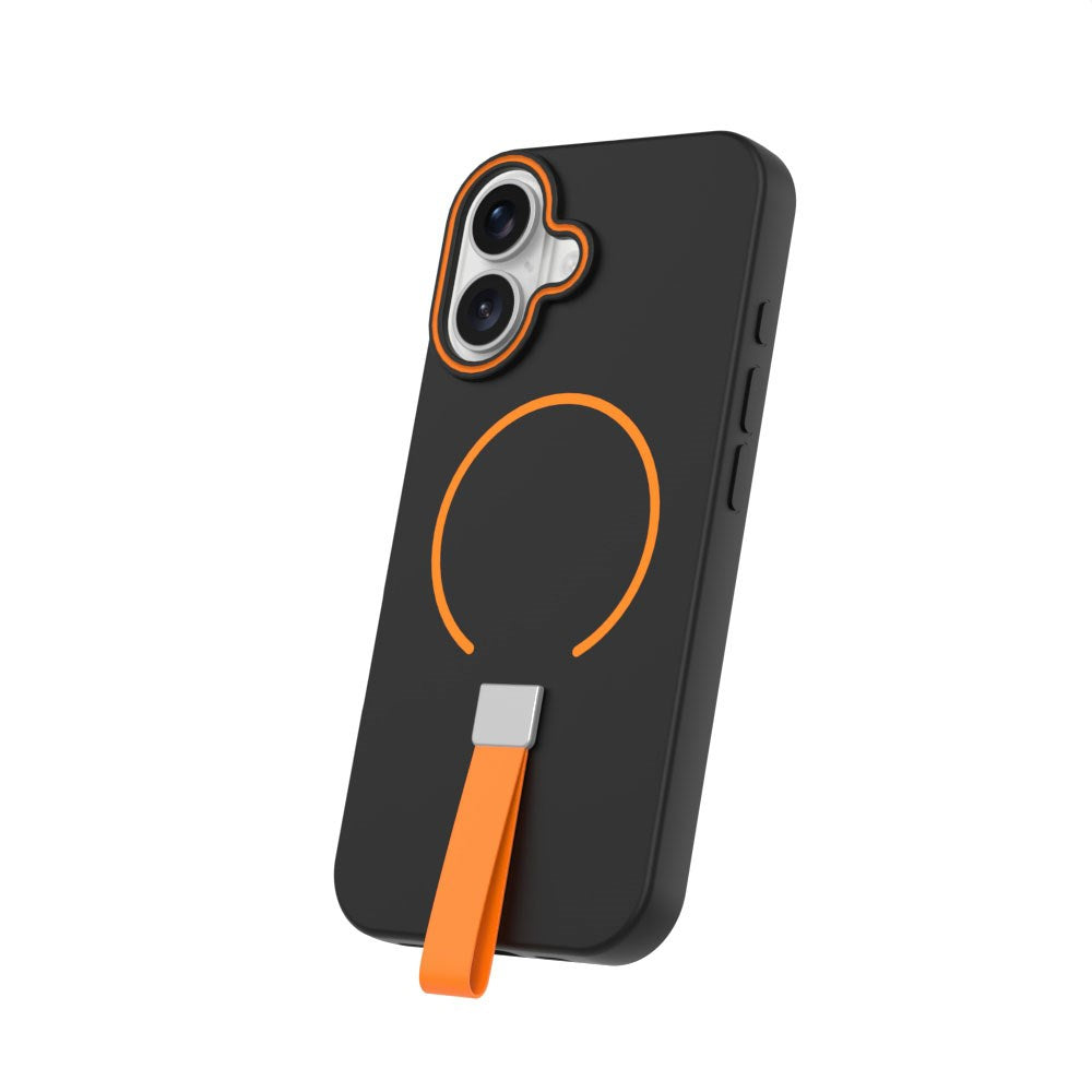 iPhone 16 Pro TFO Loop Thin Bagside Cover - MagSafe Kompatibel - Sort