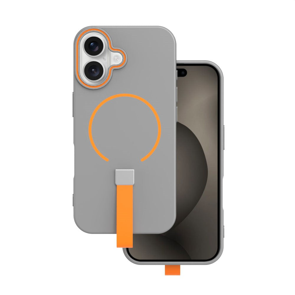 iPhone 16 Pro TFO Loop Thin Bagside Cover - MagSafe Kompatibel - Grå