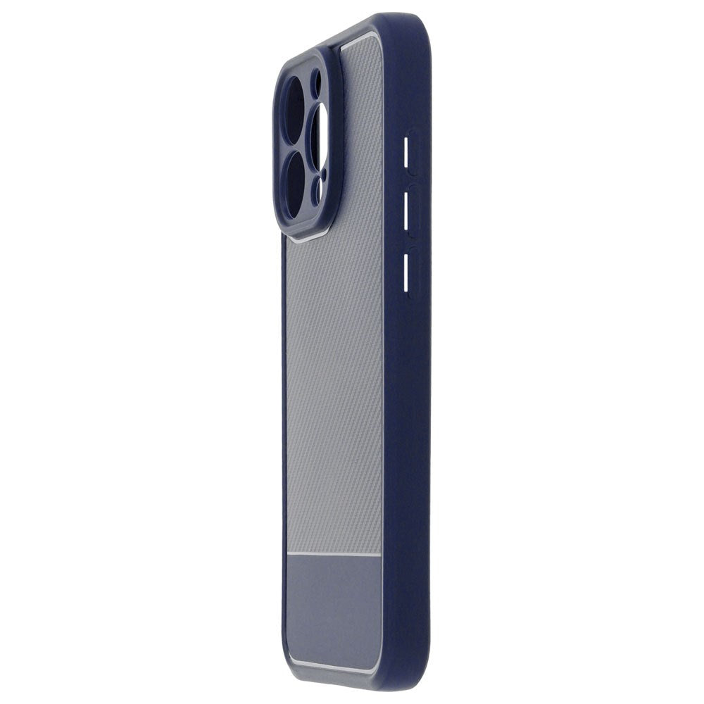 iPhone 17 TFO Simple Carbon Bagside Cover - Blå