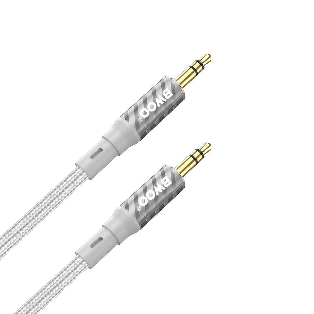 BWOO AUX Kabel 3.5mm - Grå