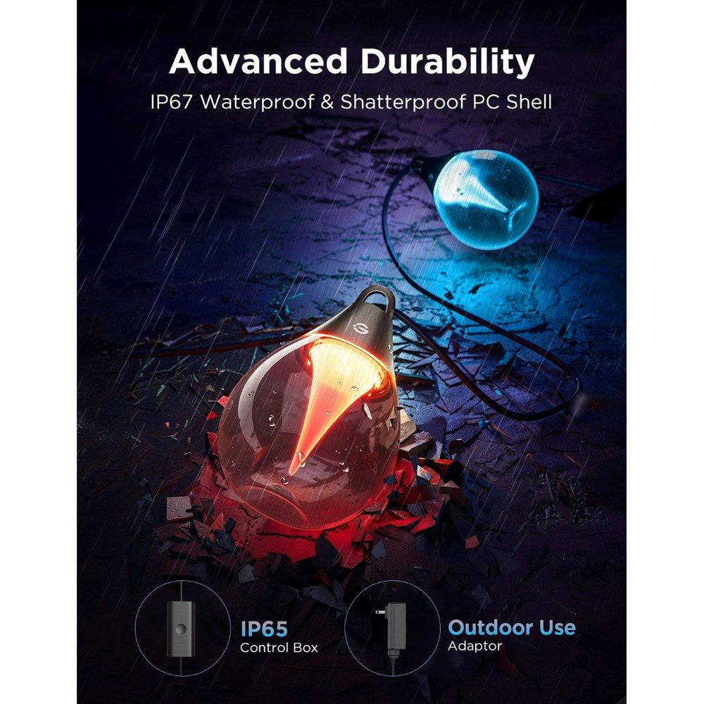 Govee - Outdoor Clear Bulb String Lights