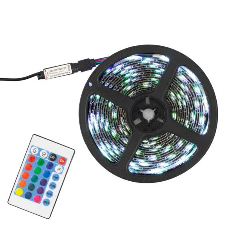 White Shark HELIOS - LED Lysstrimmel - 3m - Sort