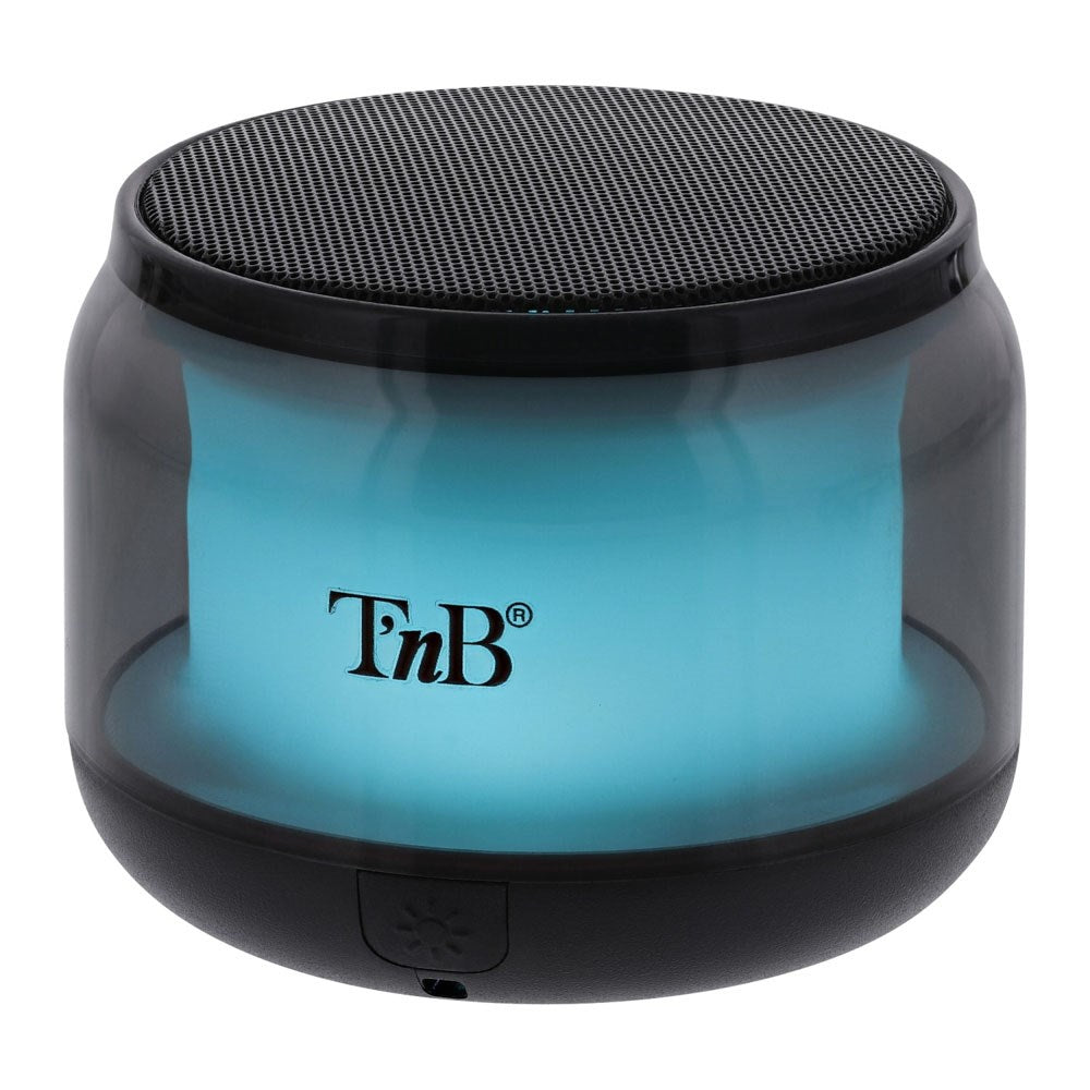 T'NB Bluetooth-høyttaler m. LED lys - svart
