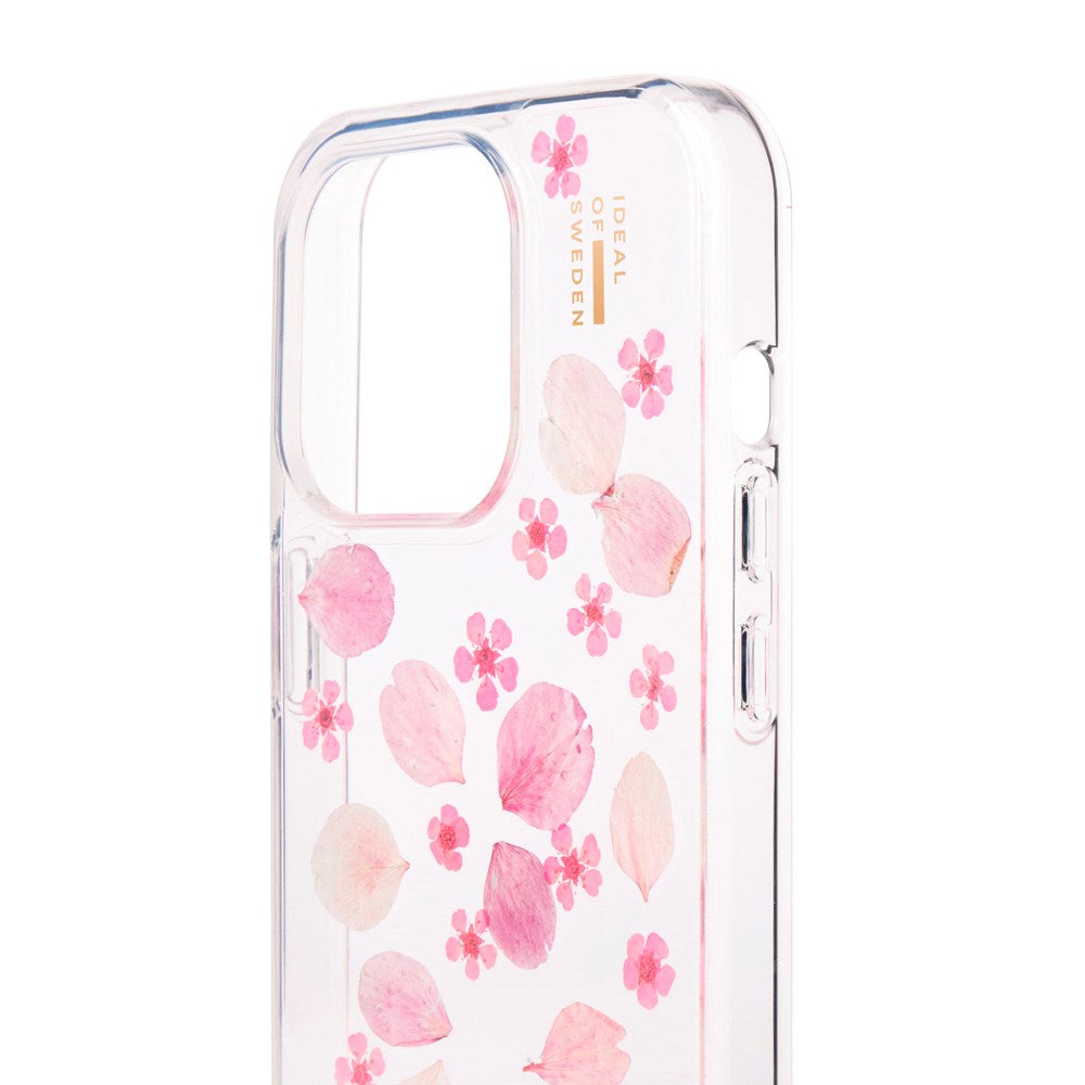 iPhone 15 Pro iDeal Of Sweden Clear Case - Cherry Blossom