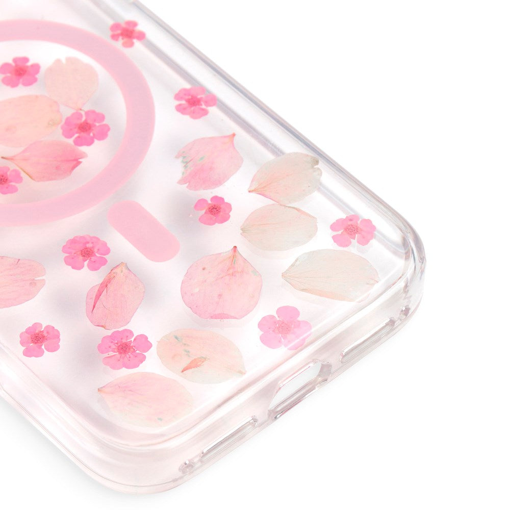 iPhone 16 Pro iDeal Of Sweden Clear Case - MagSafe Kompatibel - Cherry Blossom