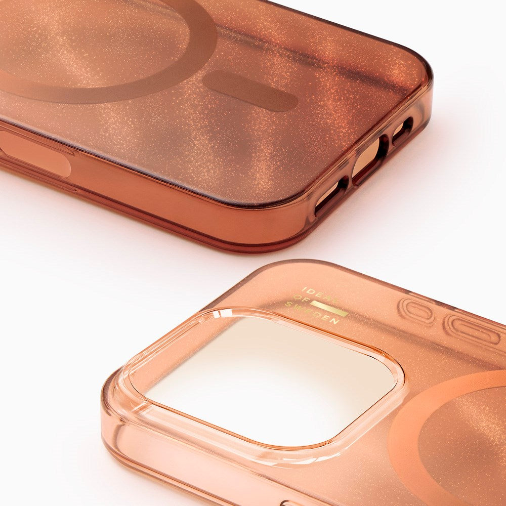 iPhone 16 Pro Max iDeal Of Sweden Clear Cover - MagSafe Kompatibel - Mocha Mousse