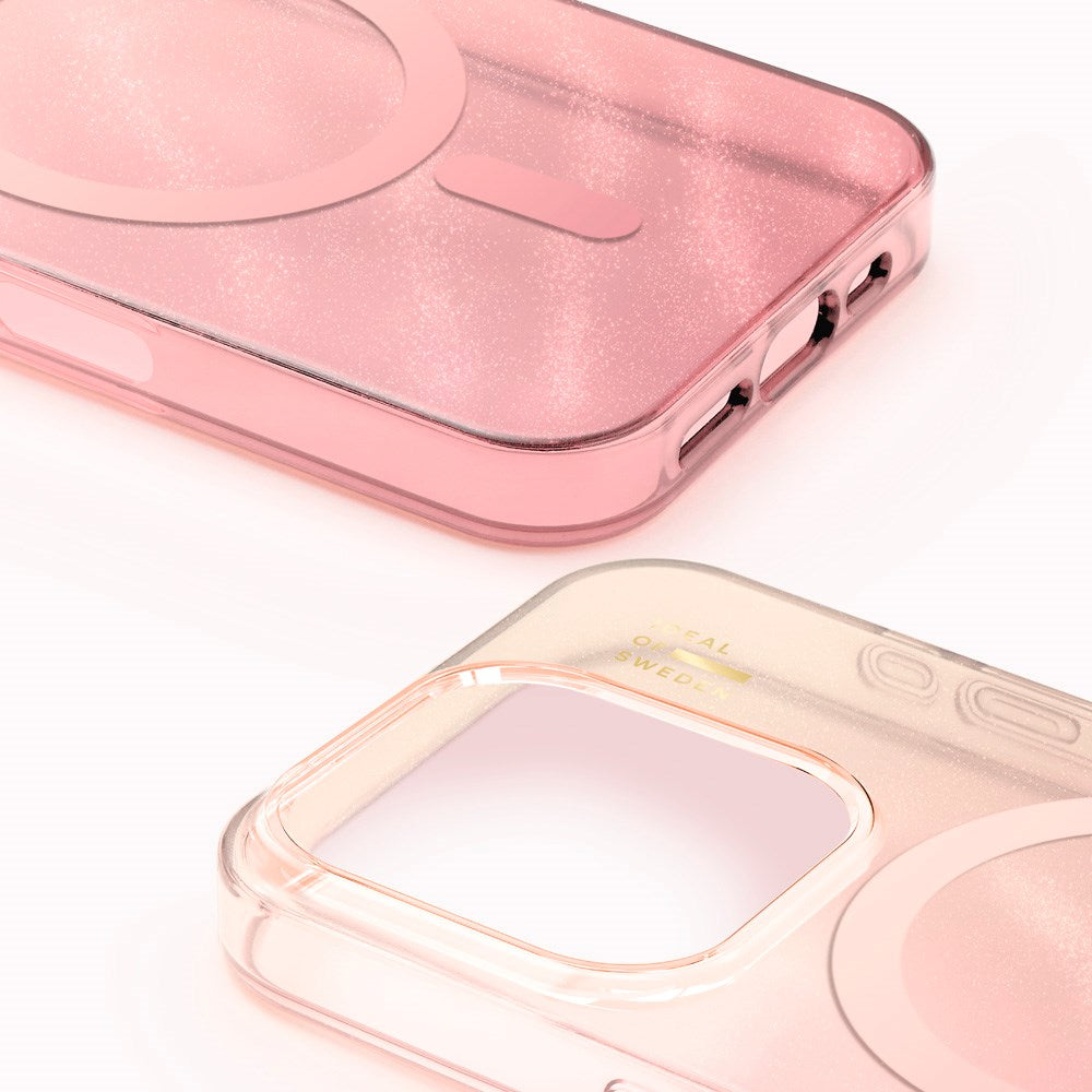 iPhone 16 Pro Max iDeal Of Sweden Clear Cover - MagSafe Kompatibel - Rose Blush