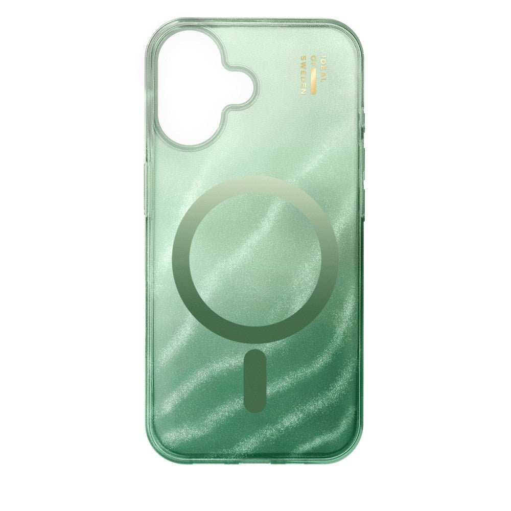 iPhone 17 iDeal Of Sweden Clear Cover - MagSafe Kompatibel - Sage Green