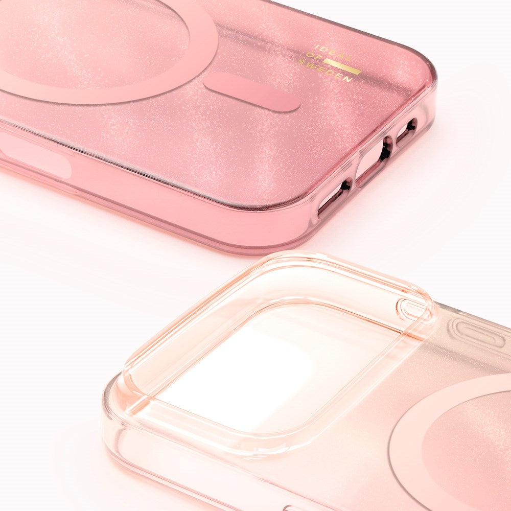 iPhone 17 Pro iDeal Of Sweden Clear Cover - MagSafe Kompatibel - Rose Blush