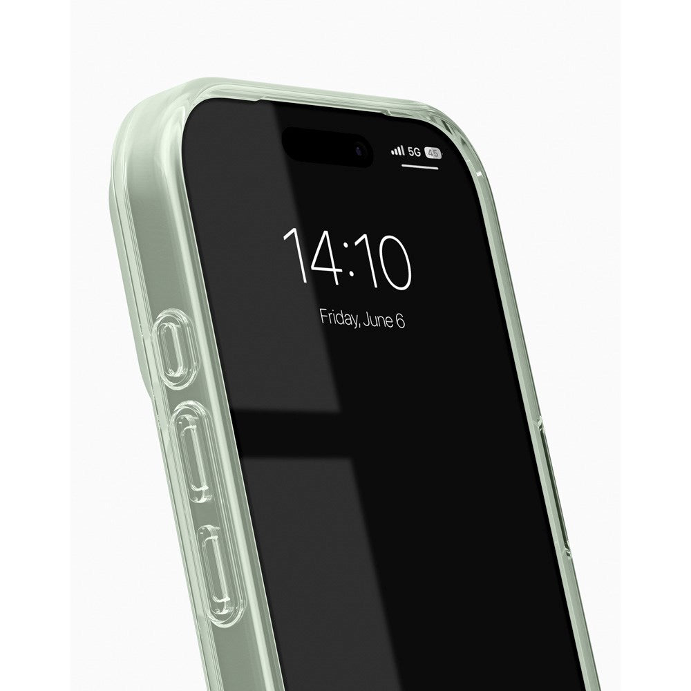 iPhone 17 Pro Max iDeal Of Sweden Clear Cover - MagSafe Kompatibel - Sage Green