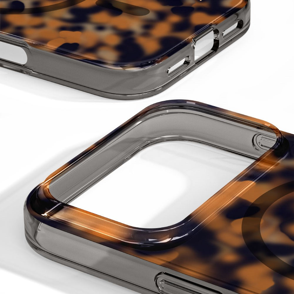 iPhone 18 Pro / 17 Pro iDeal Of Sweden Clear Cover - MagSafe Kompatibel - Tortoise