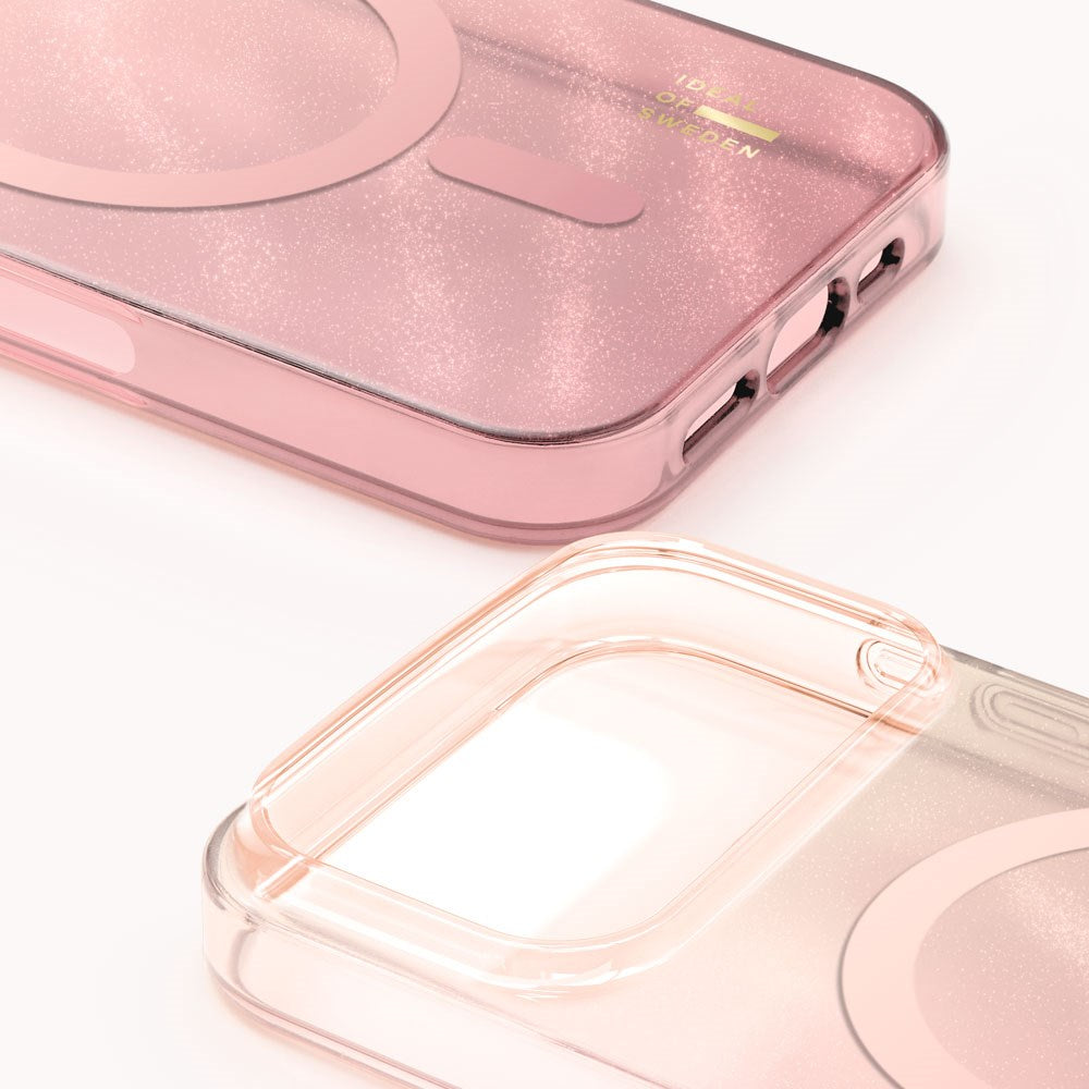 iPhone 18 Pro / 17 Pro iDeal Of Sweden Clear Cover - MagSafe Kompatibel - Rose Blush