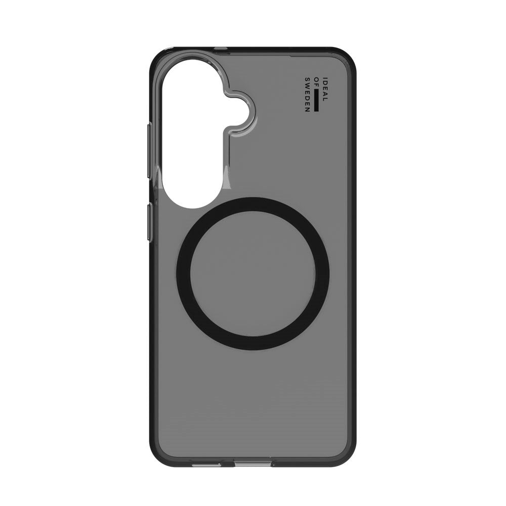 Samsung Galaxy S26+ (Plus) iDeal Of Sweden Clear Cover - Trådløs Opladning - Tinted Black