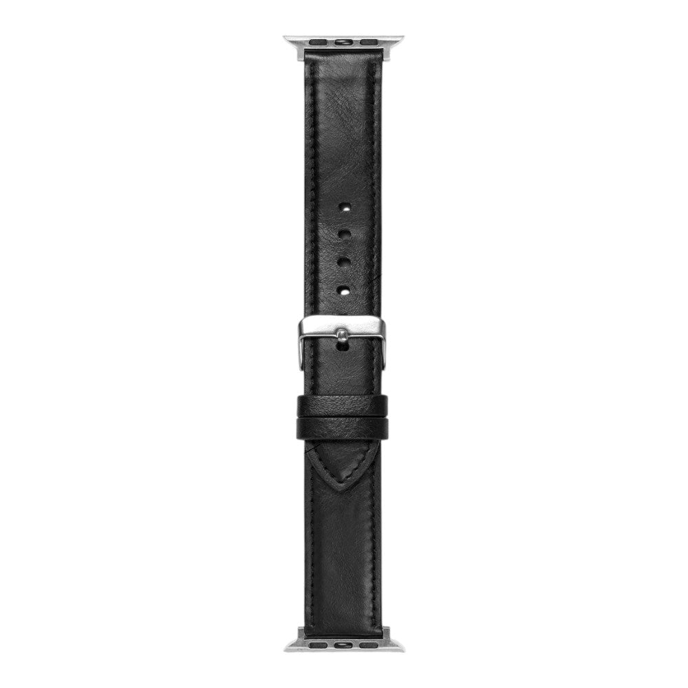 iDeal of Sweden Apple Watch (38/40/SE/41/42mm) Vegansk Læder Urrem - Iconic Black