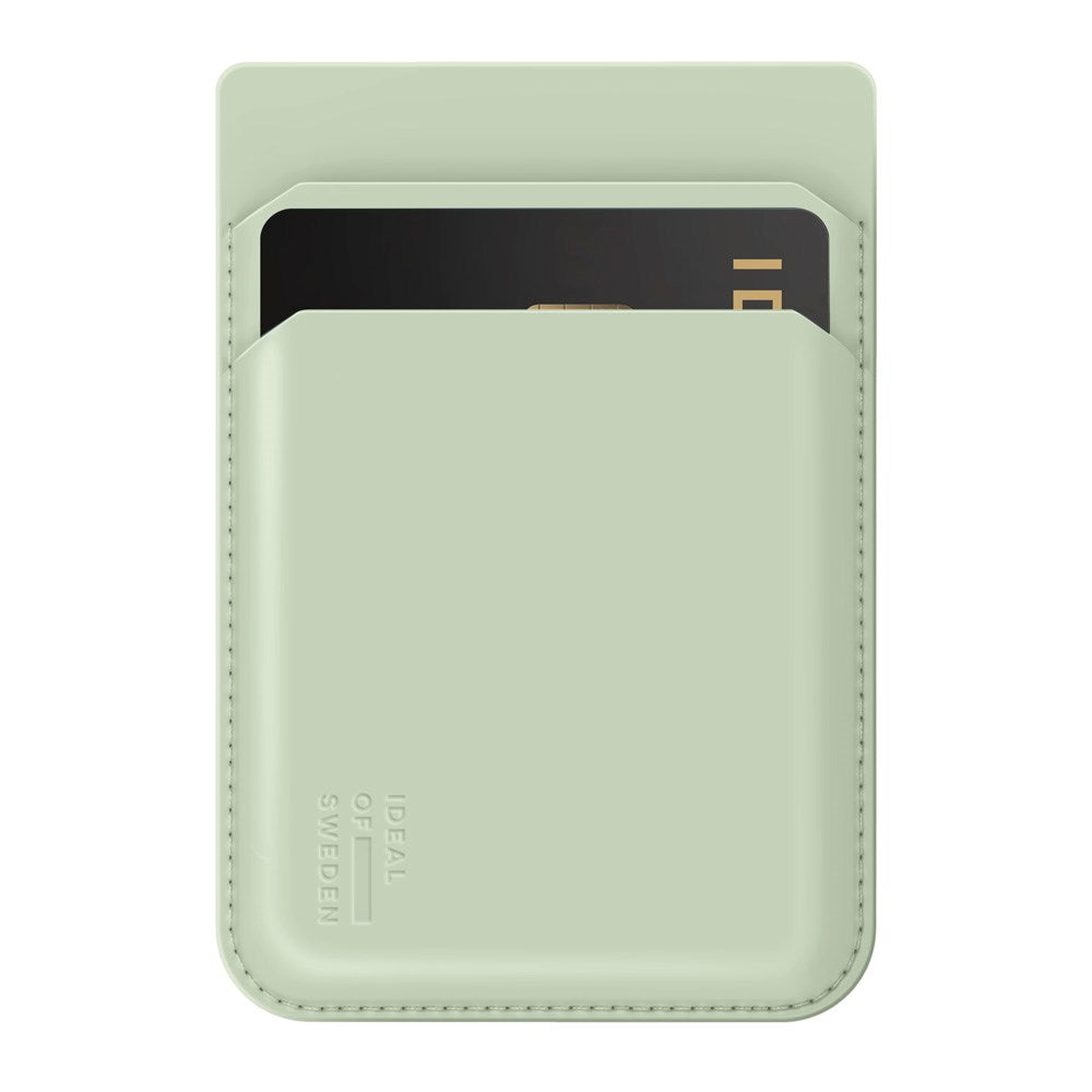 Magnetisk Kortholder fra iDeal Of Sweden - MagSafe Kompatibel - Sage Green