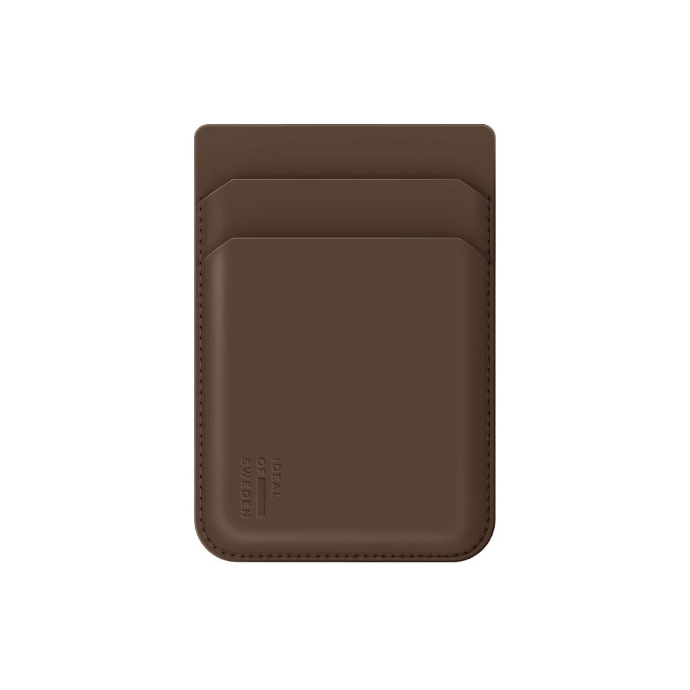 Magnetisk Kortholder fra iDeal Of Sweden - MagSafe Kompatibel - Mocha Mousse